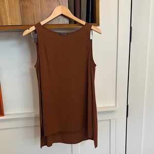 NWOT Eileen Fisher Silk Sleeveless Top